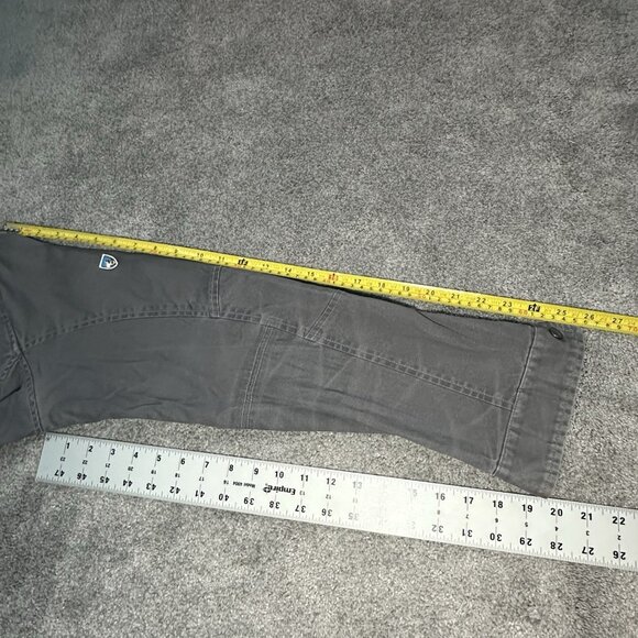 Kuhl Double Kross Jacket Mens M Medium Gray Lightweight Hiking Canvas Faded - Picture 15 of 16